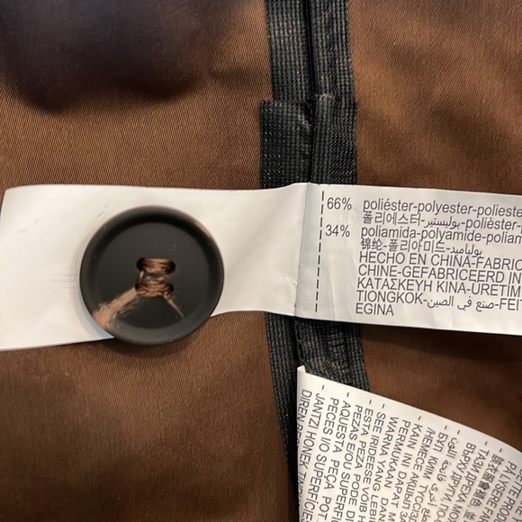 NWT ZARA Technical Trench Coat. - Picture 13 of 16